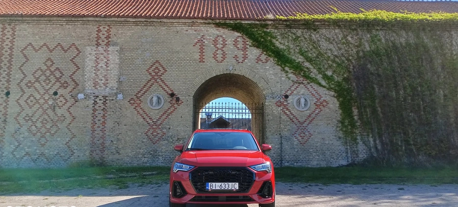 Audi Q3 cena 145000 przebieg: 55000, rok produkcji 2019 z Białystok małe 781